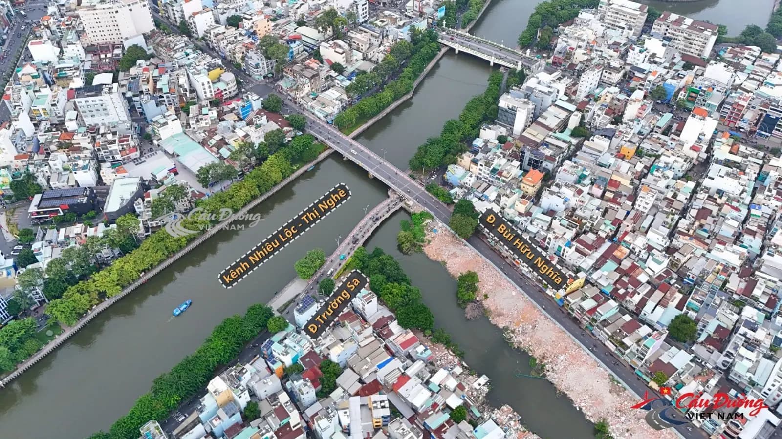 Hai gói thầu XL-01, XL-02 tăng tốc tại dự án rạch Xuyên Tâm