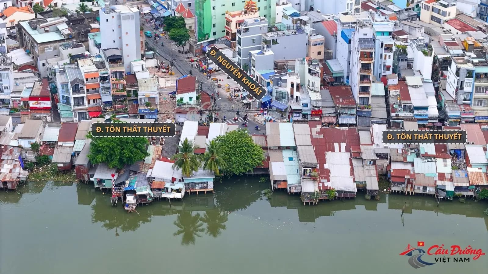 Gói Xây lắp 1 dự án cầu đường Nguyễn Khoái đã có nhà thầu trúng thầu