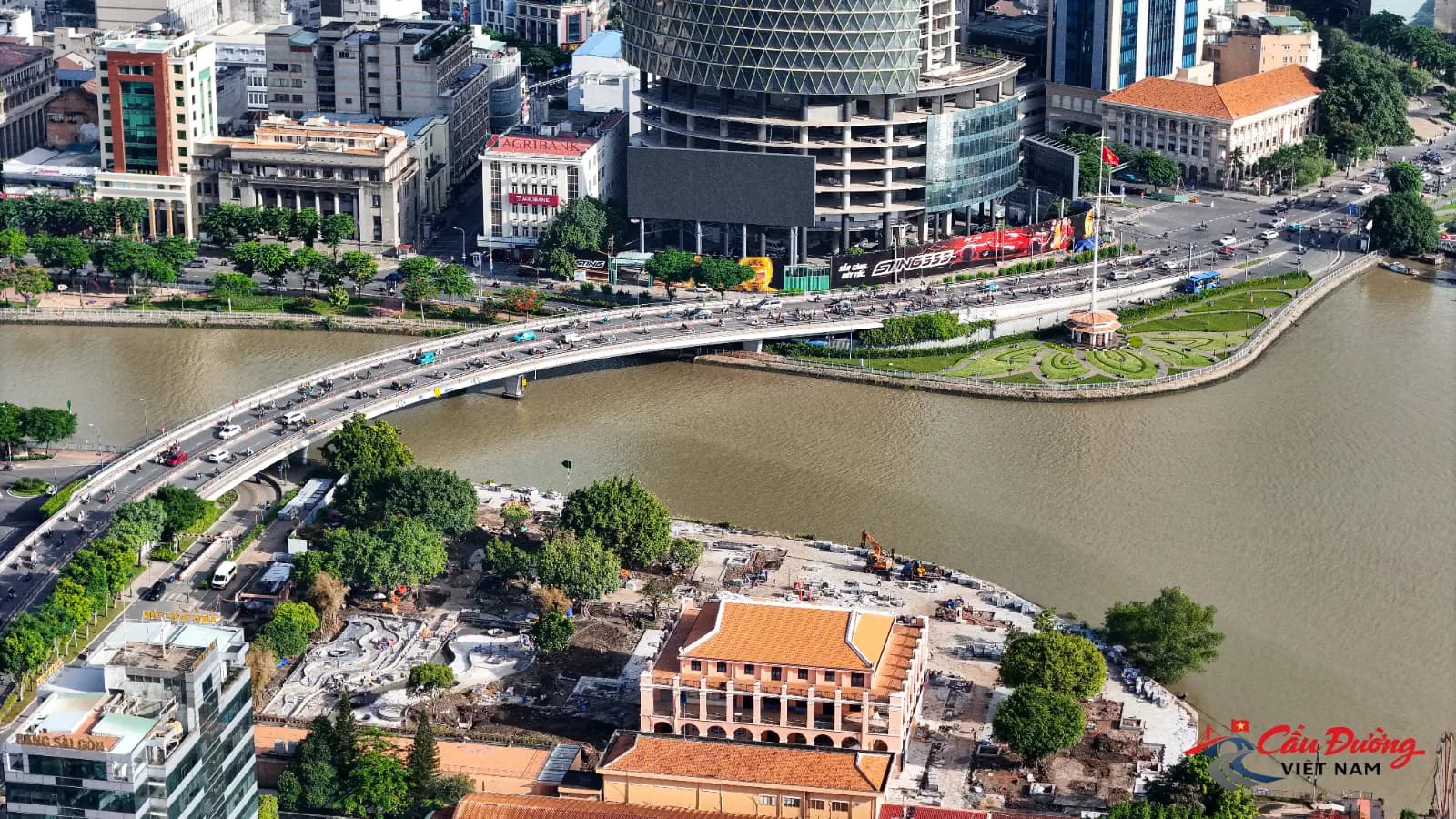 Bến Nhà Rồng "Thay Áo Mới" Sau 3 Tháng: Tăng Tốc Hình Thành Hành Lang Đô Thị Ven Sông Sài Gòn